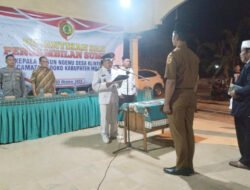 Kepala Desa Klinterejo Lantik Kepala Dusun Ngenu
