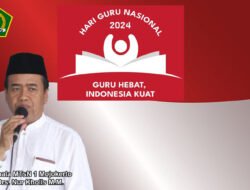 Kepala MTsN 1 Mojokerto Mengucapkan Selamat Hari Guru Nasional 2024