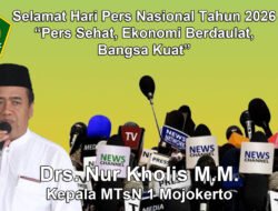 Kepala MTsN 1 Mojokerto Mengucapkan Selamat Hari Pers Nasional 2026