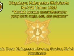 Kepala Desa Ngingasrembyong Mengucapkan Dirgahayu Kabupaten Mojokerto Ke-732 Tahun