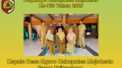 Kepala Desa Ngoro Kabupaten Mojokerto Mengucapkan Dirgahayu Kabupaten Mojokerto ke-733 Tahun 2026