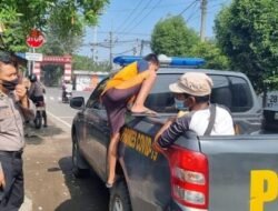 5 Gelandangan di Jalan Pahlawan Mojokerto Diamankan Polisi