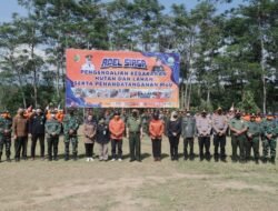 Perhutani dan Pemkab Mojokerto Gelar Apel Siaga Kebakaran Hutan