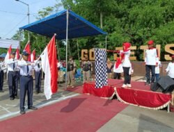 Bupati Mojokerto Saat Memberangkat Kirab 