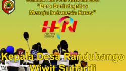 Kepala Desa Randubango Mengucapkan Selamat Hari Pers Nasional 2025