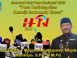 Kepala SMAN 1 Mojosari Kabupaten Mojokerto Mengucapkan Selamat Hari Pers Nasional 2025