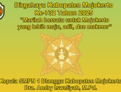 Kepala SMPN 1 Dlanggu Mengucapkan Dirgahayu Kabupaten Mojokerto Ke-732 Tahun 2025