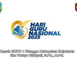 Kepala SMPN 1 Dlanggu Kabupaten Mojokerto Mengucapkan Selamat Hari Guru Nasional 2025