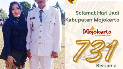 Kepala Desa Sukosari Mengucapkan Selamat Hari Jadi Kabupaten Mojokerto Ke-731