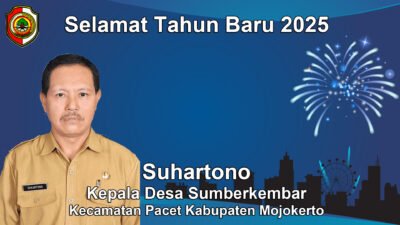 Kepala Desa Sumberkembar Mengucapkan Selamat Tahun Baru 2025