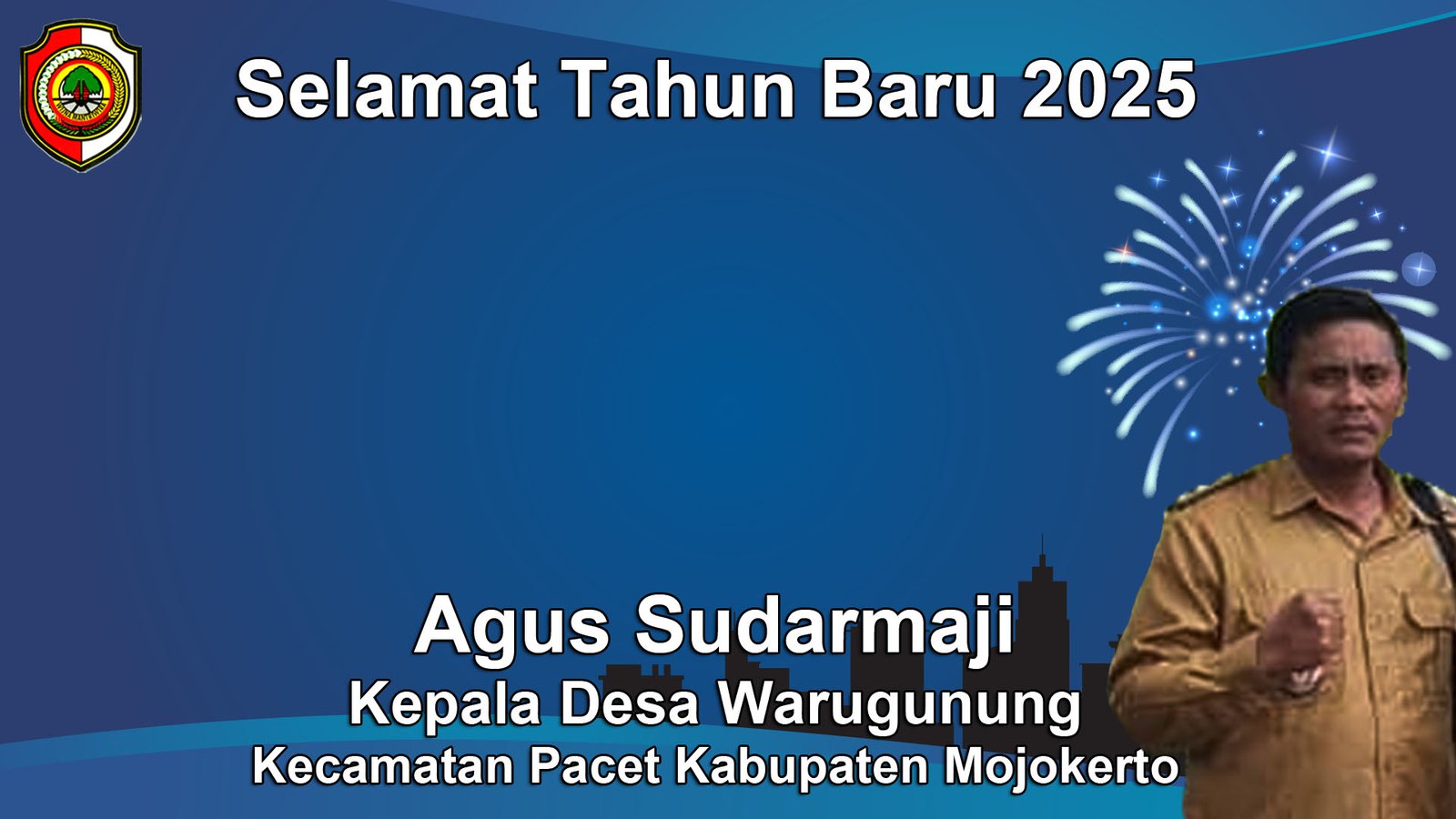 Kepala Desa Warugunung Mengucapkan Selamat Tahun Baru 2025