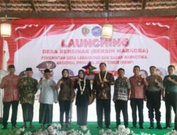 Ciptakan Desa Bersih dari Narkoba, Pemkab Mojokerto Bersama BNN Jatim Luncurkan Desa Bersinar