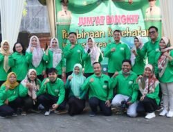Bupati Ikfina Hadiri Jumat Bugar di Dinas Kesehatan Kabupaten Mojokerto