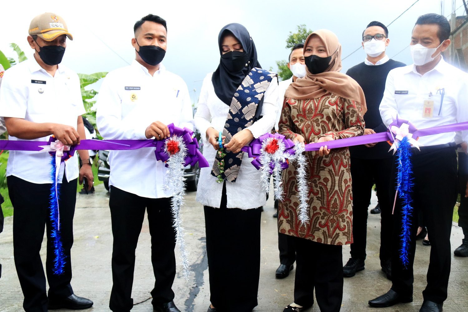 Bupati Mojokerto Resmikan Jalan dan Jembatan yang Berada di Kecamatan Kemlagi