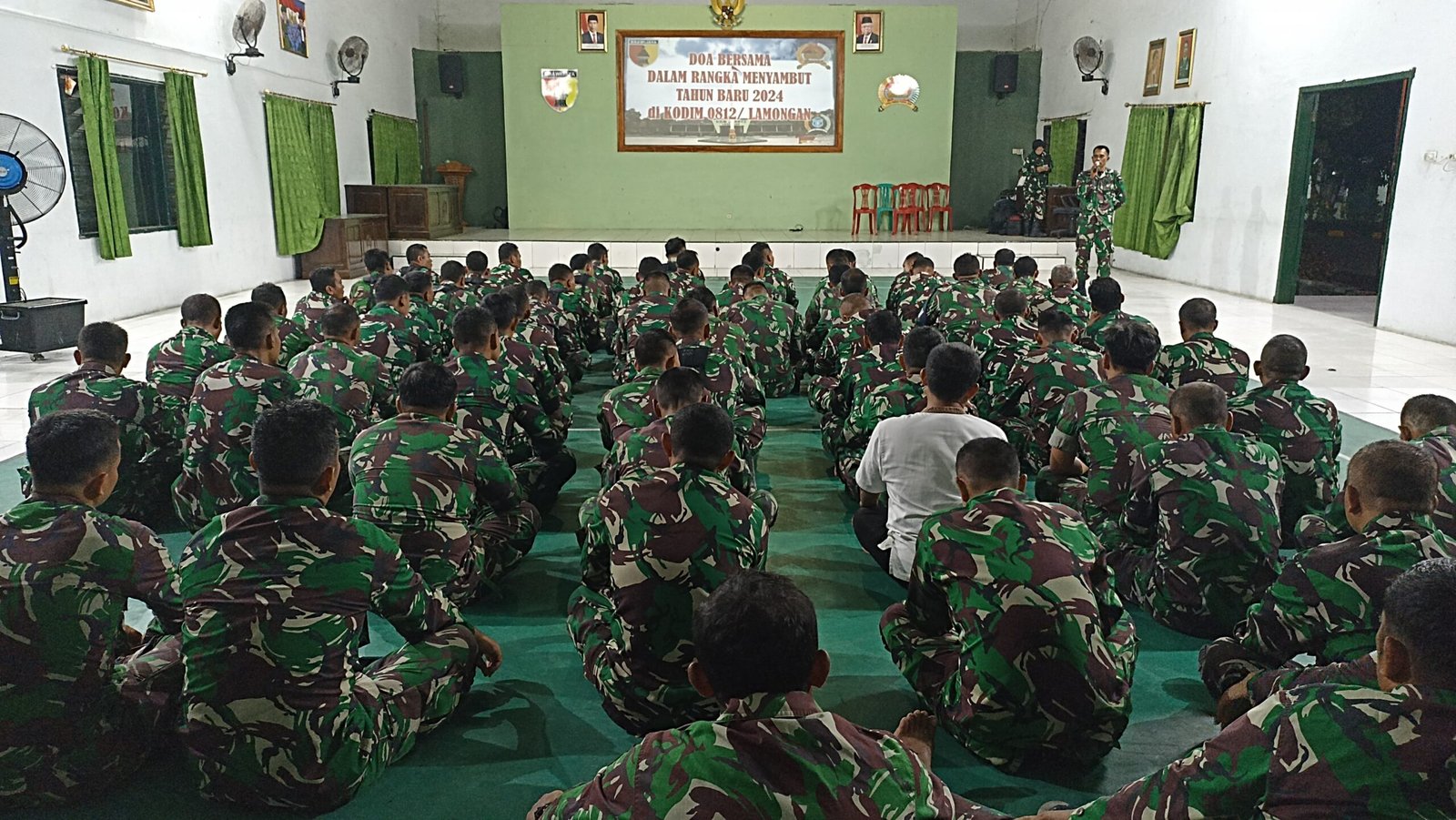 Kodim Lamongan Gelar Doa Bersama di Malam Pergantian Tahun