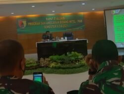 Rapat Evaluasi Program Dan Anggaran Bidang Intel/Pam Ta. 2021