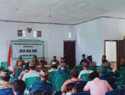 Pemdes Wae Codi Mengadakan Musyawarah Perencanaan Pembangunan Desa