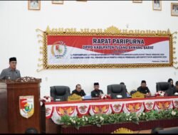 Rapat Paripurna DPRD Tubaba Terkait Penyampaian LKPJ TA 2024