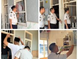 Deteksi Dini Diperkuat, Kabid Adm Kamtib Sudarso Pimpin Kontrol Blok Hunian Lapas Kelas I Bandar Lampung