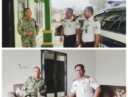 Perkuat Sinergi Pengamanan, Lapas Gunung Sugih Jalin Koordinasi dengan Subdenpom Lampung Tengah