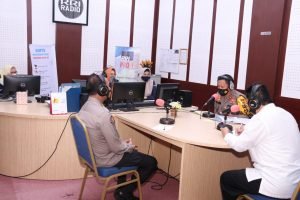 Talk show Kapolda Sumsel di RRI Palembang bertema Pilkada aman damai dan sehat