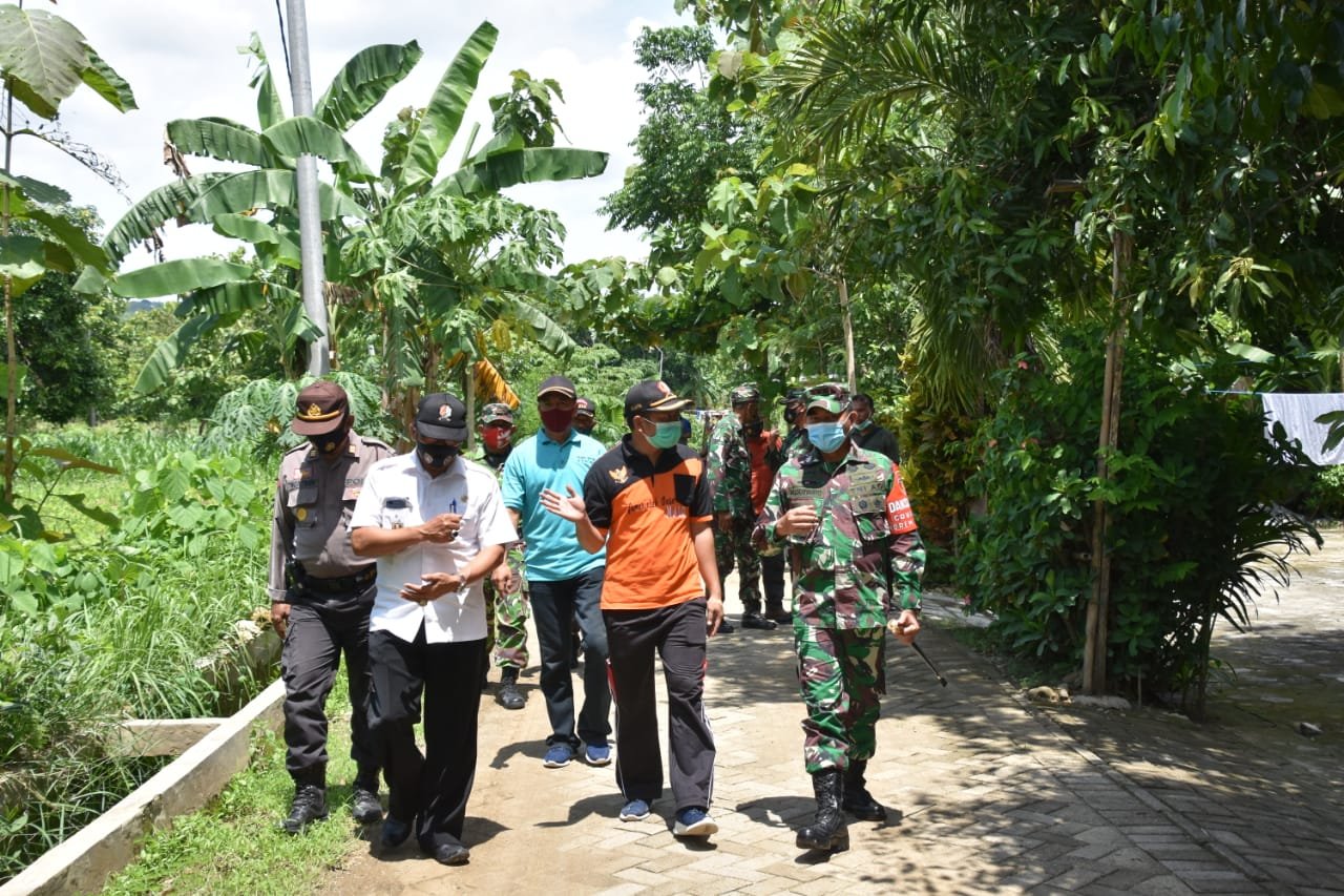 Aset Tanah Milik TNI AD di Kec. Malo Kab. Bojonegoro ditinjau Danrem 082/CPYJ