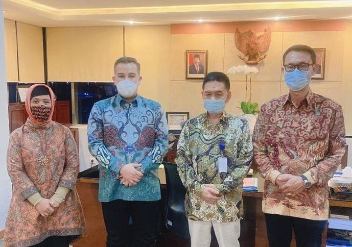 Bupati Pesawaran Kunjungi Kementerian Perdagangan dan Kementerian Perindustrian