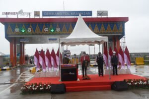 Jokowi Resmikan Tol Keramasan, Palembang-Bakauheni
