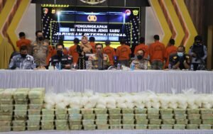 Polda Aceh Amankan Sabu Seberat 353 Kg