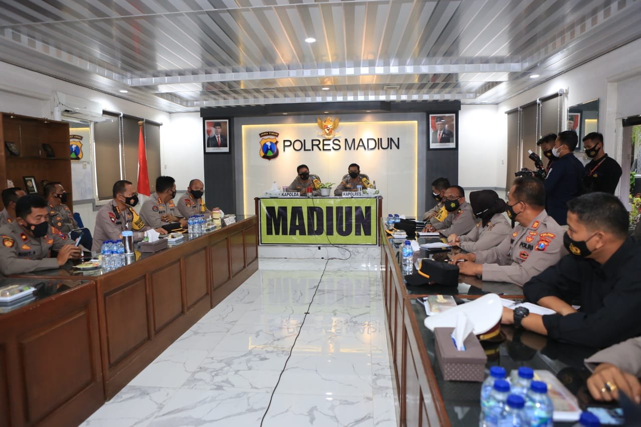 Zona Orange, Ini Pesan Kapolda Jatim untuk Polres Madiun