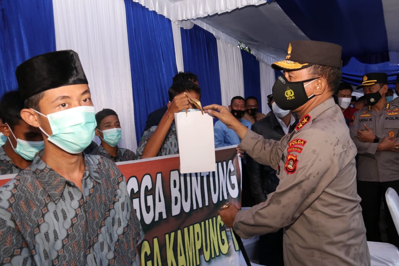 Polda Sumsel Bakti Sosial untuk Mewujudkan Indonesia Sehat dan Bebas Narkoba