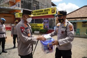 Kunker Kapolda Sumsel Cek Posko Penyekatan Operasi Ketupat Musi 2021
