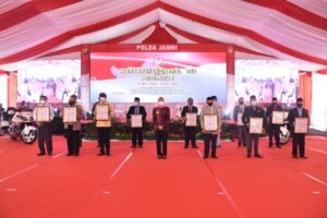 Upacara Hari Bhayangkara ke-75, Kapolda Jambi: Polri harus bekerja bersinergi dengan berbagai elemen
