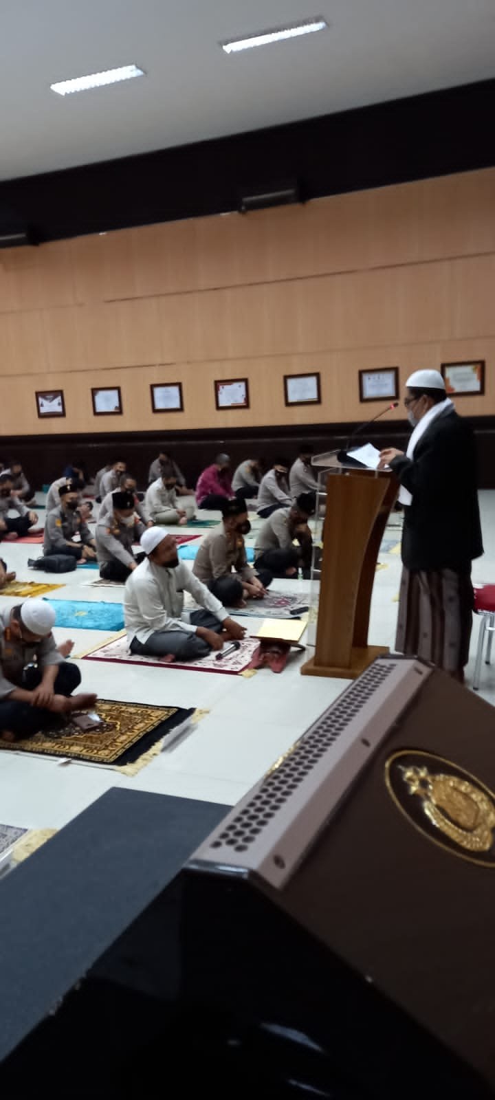 Antisipasi Penyebaran Covid 19 Sholat Jumat Dialihkan