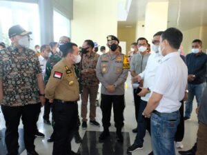 Kapolda Jambi Bersama Gubenur meninjau RSUD raden mattaher Jambi
