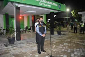 Kapolda Jambi Pimpin Langsung Apel PPKM