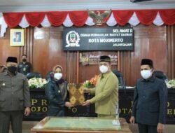 DPRD Kota Mojokerto Tetapkan Perubahan KUA & PPAS Tahun 2021