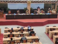 DPRD Kab. Mojokerto Adakan Paripurna Nota Penjelasan Bupati Terhadap Raperda APBD 2022