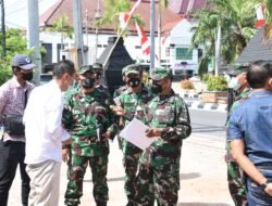 Tim Pengkaji Korem 082/CPYJ Tinjau Rehab Bangunan 10 Koramil di Wilayah Tuban