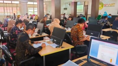 49 Pejabat Eselon III Padang Pariaman Ikuti Penilaian Kompetensi