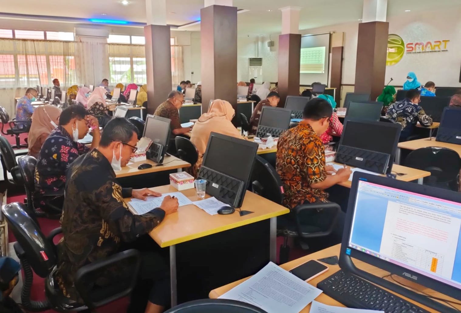 49 Pejabat Eselon III Padang Pariaman Ikuti Penilaian Kompetensi