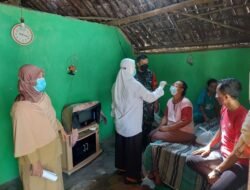 Peran Aktif Koramil Pungging Tracing Warga Kontak Erat Covid 19 Hingga Vaksinasi