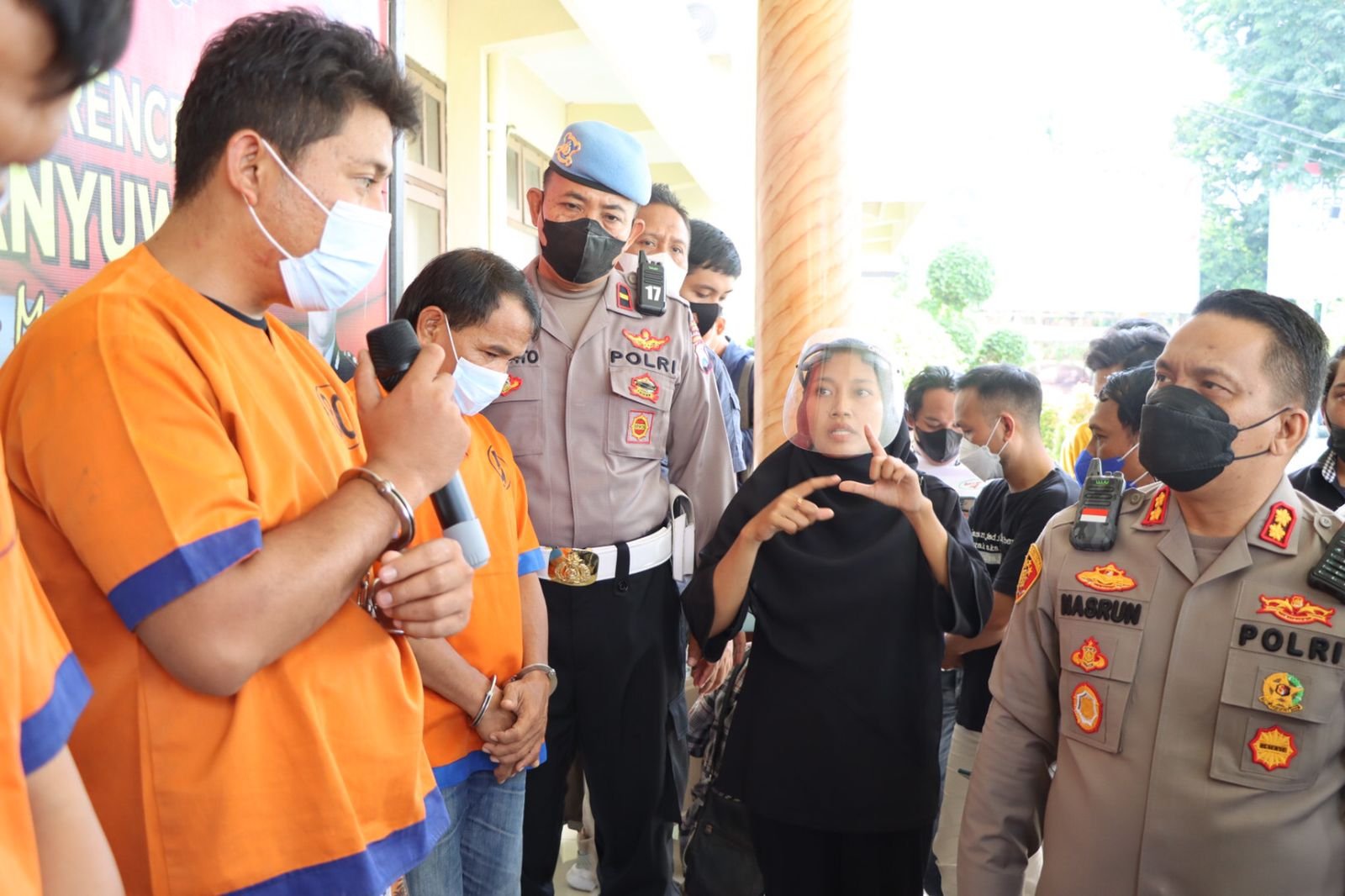 Polresta Banyuwangi Amankan Pelaku Pencurian Modus Ganjal Mesin ATM