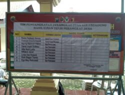 Pemdes Sekargadung Gelar Ujian Kaur Perencanaan dan Kepala Dusun Kebonsari