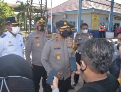 Kapolda Jambi Pantau Langsung Pemeriksaan Kesehatan Para Sopir Batubara