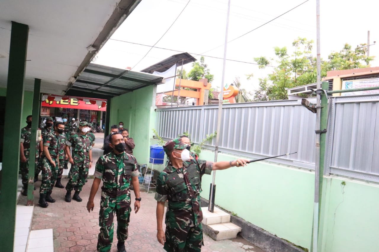 Danrem 082/CPYJ Tinjau Lokasi Satuan Baru di Kediri