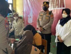 Polresta Sidoarjo Masifkan Vaksinasi Merdeka Anak