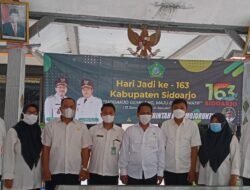 Pemerintah Desa Mojoruntut Kecamatan Krembung Beri Ucapan HUT Sidoarjo Ke -163