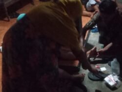 Jalan Kabupaten Di Desa Sidomulyo Menuju Desa Wadung Asih Makan Korban