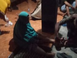 Jalan Kabupaten Di Desa Sidomulyo Menuju Desa Wadung Asih Makan Korban